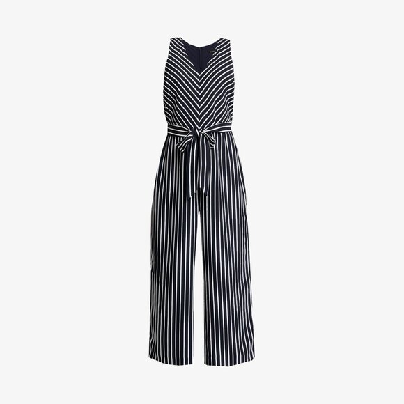 Banana Republic Wide-Leg Cropped Jumpsuit - Picture 3 of 13